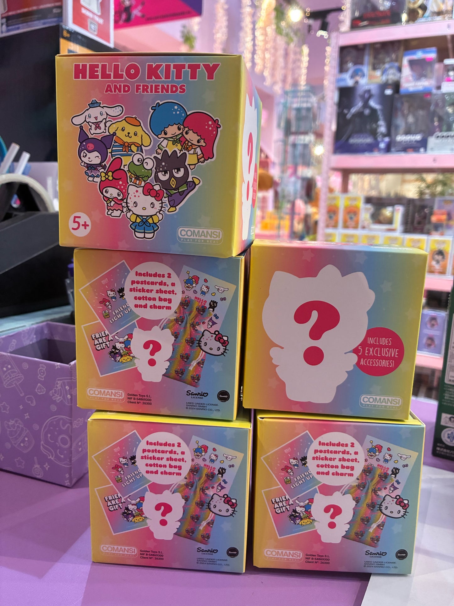 Comansi - Hello Kitty and Friends - Mystery box (6cm)