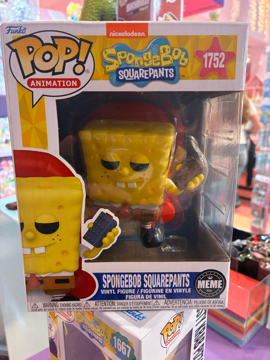 Funko Pop! Animation: 1752 - Spongebob - Premium Spongebob (9 cm)