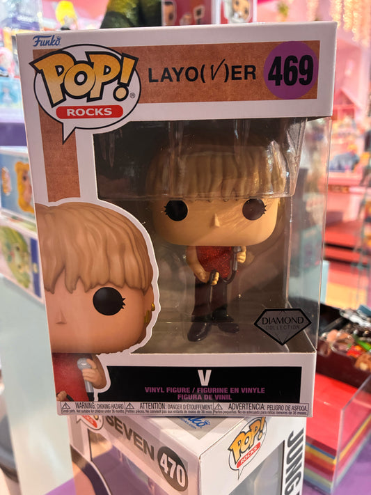 Funko Pop! Rocks 469 - Layo(v)er - V (2025) Diamond Collection