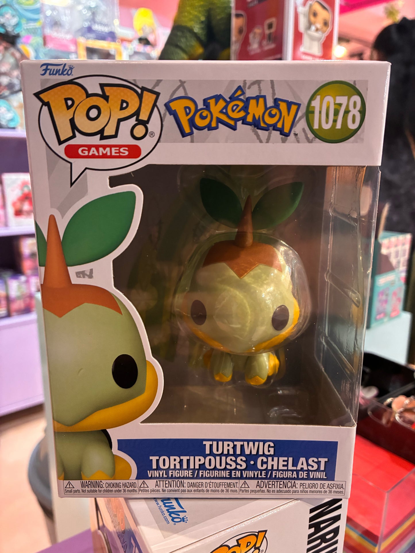 Funko Pop! Games: 1078 - Pokemon - Turtwig (2025)