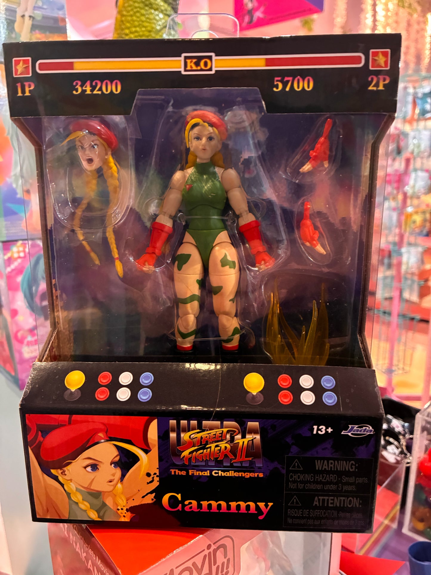 Jada Toys - Ultra Street Fighter II: The Final Challengers - Action Figure 1/12 - Cammy (15cm)
