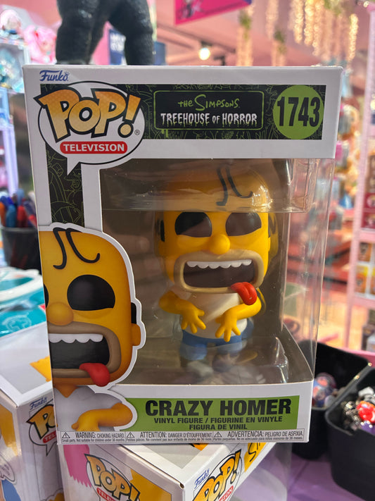 Funko Pop! Television: 1743 - The Simpsons: Treehouse Of Horror - Crazy Homer
