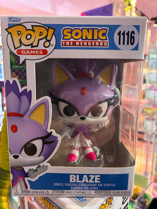 Funko Pop! Games: 1116 - Sonic The Hedgehog - Blaze (2025)