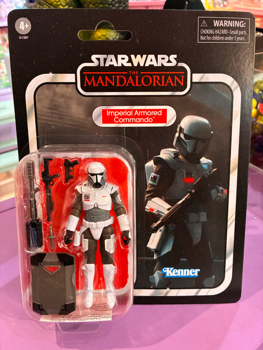 Hasbro - Star Wars VC366 – The Mandalorian - Imperial Armored Commando (Deluxe on Card)