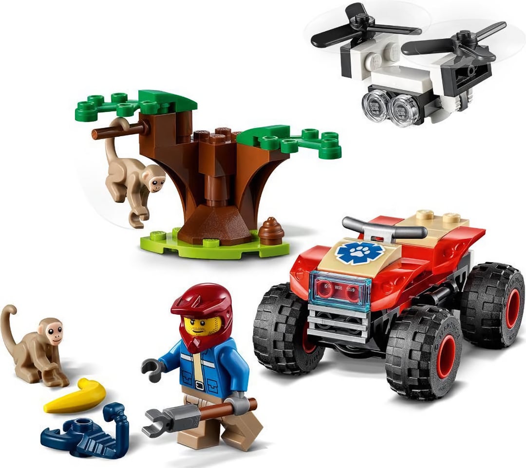 LEGO® City Wildlife 60300 Rescue ATV (2021) SVV-Schatzoekers