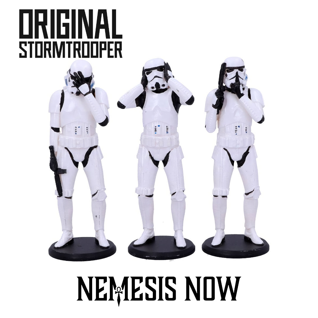 Nemesis Now - Star Wars - Three Wise Stormtroopers (14cm) – SVV-Schatzoekers