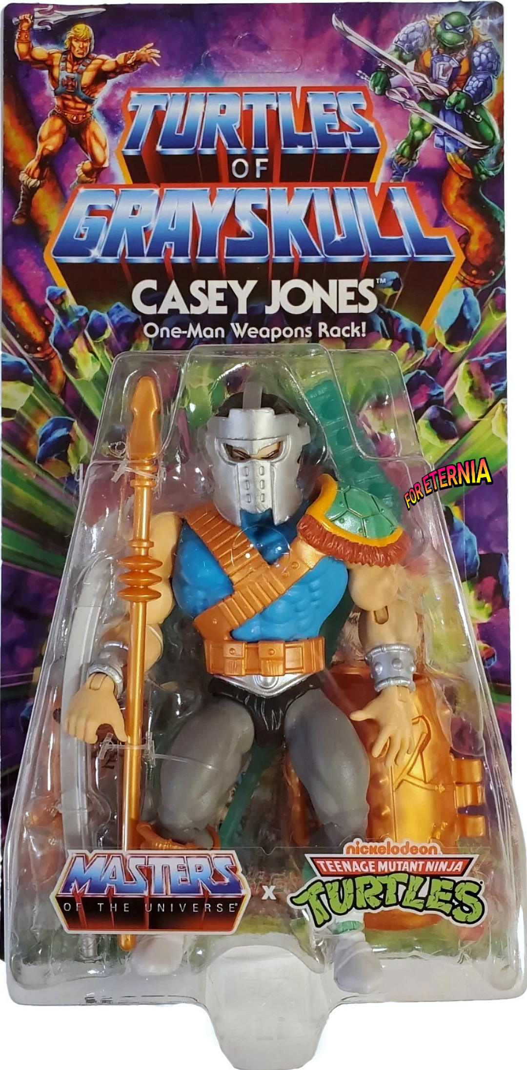 Mattel - MOTU vs TNMT (Wave 03) - Turtles of Grayskull - Casey Jones (2024)