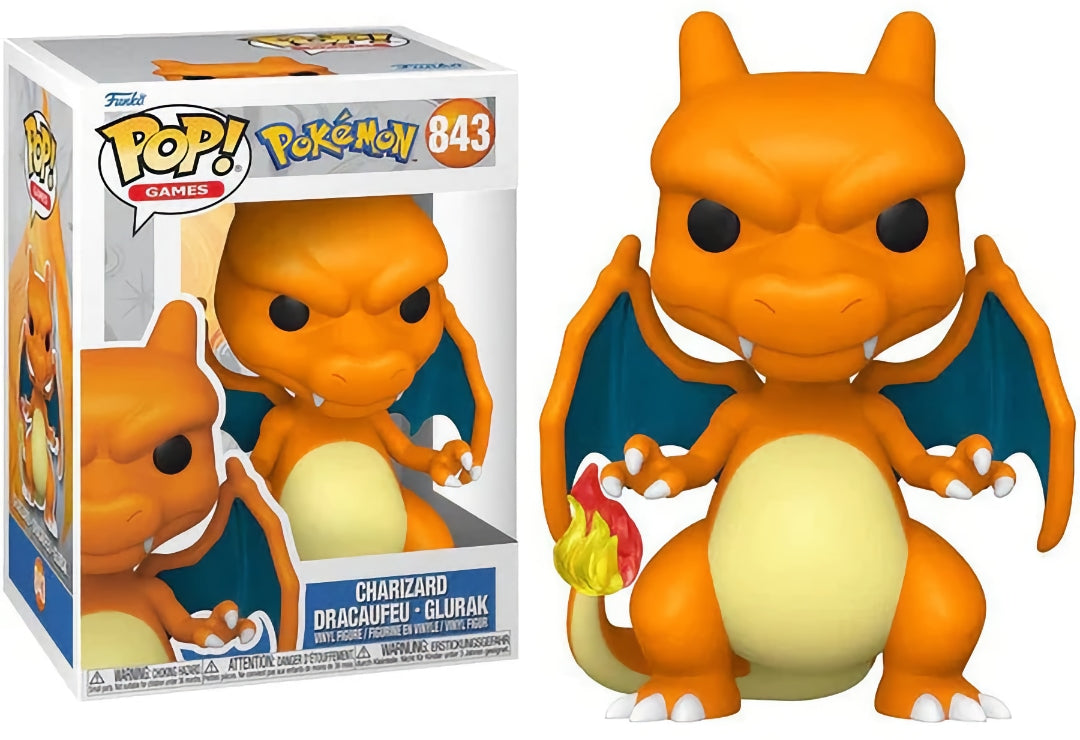 Funko Pop! Games 843 - Pokemon - Charizard (EMEA) (2021)