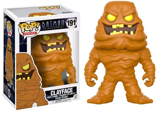 Funko Pop! Heroes 191 - Batman, The Animated Series - Clayface (2017) VAULTED