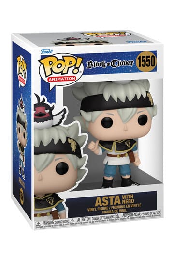 Funko Pop! Animation: 1550 - Black Clover - Asta with Nero (2023)