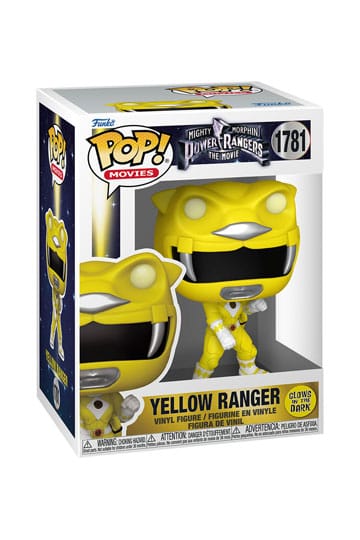 Funko Pop! Movies: 1781 - Mighty Morphin Power Rangers - Yellow Ranger (2025) GITD