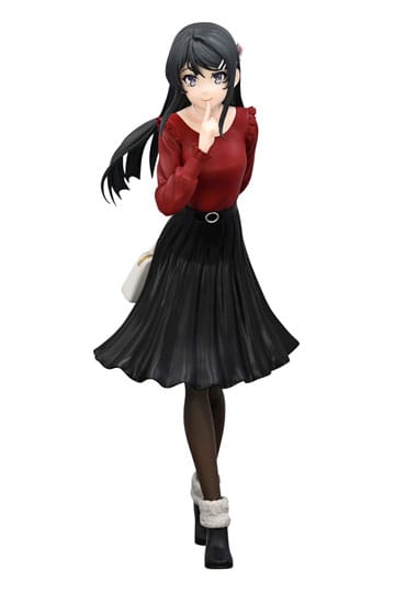 Furyu - Rascal Does Not Dream Of Bunny Senpai - Trio-Try-iT - Mai Sakurajima (Winter Outfit Ver.) 21cm