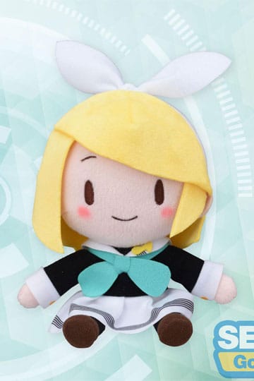 Sega Goods - Vocaloid - Petit Mini Plush - Kagamine Rin (Uniform Ver. EX 16 cm)
