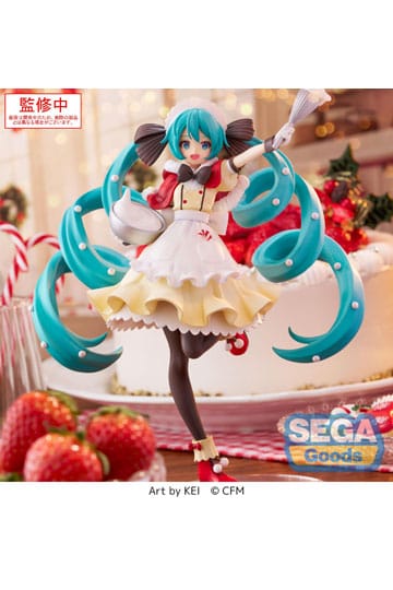 Sega - Luminasta - Character Vocal Series 01: Hatsune Miku - Hatsune Miku (Christmas 2025 Ver. 20 cm)