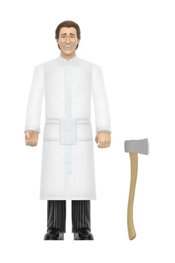 Super 7 - ReAction Figuur - American Psycho (2000) - Patrick Bateman (Raincoat) (Nieuw op Kaart)
