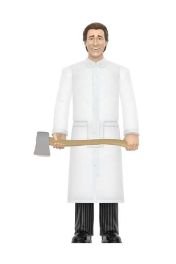 Super 7 - ReAction Figuur - American Psycho (2000) - Patrick Bateman (Raincoat) (Nieuw op Kaart)