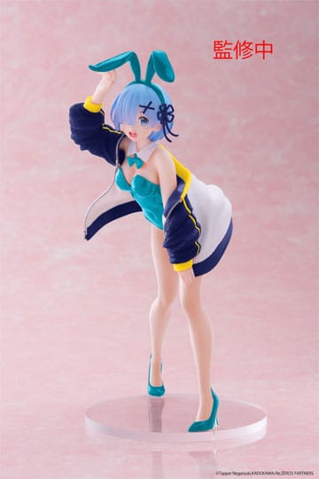 Taito Prize - Re:Zero Starting Life in Another World - Coreful - Rem (Jacket Bunny Ver. Renewal 18 cm)