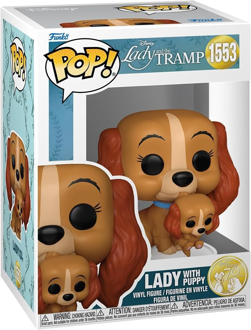 Funko Pop! Disney 1553 - Lady And The Tramp - Lady with Puppy (2025)