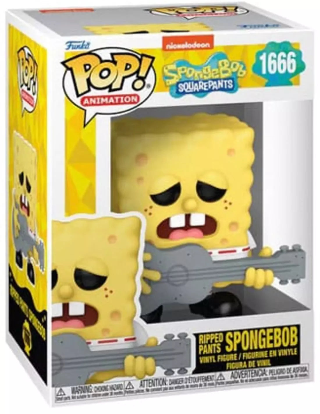 Funko Pop! Animation: 1666 - Spongebob - Ripped Pants Spongebob (2025)