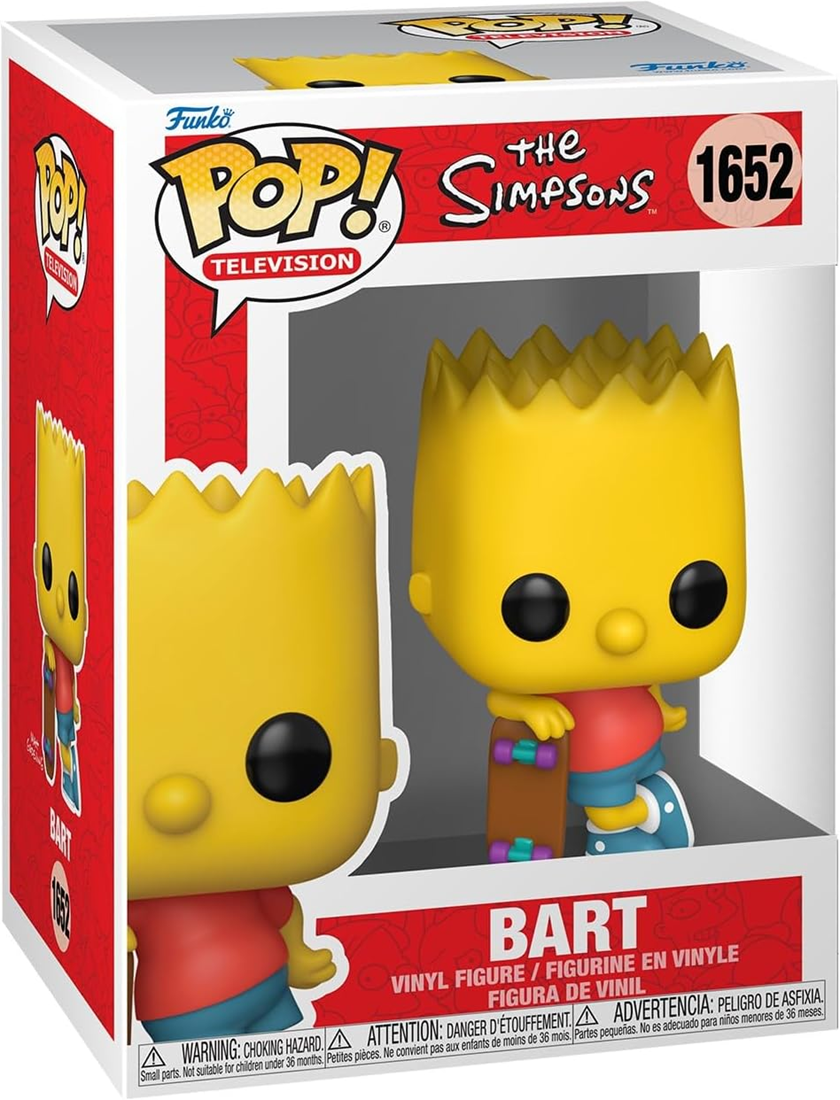 Funko Pop! Television: 1652 - The Simpsons - Bart (2024)