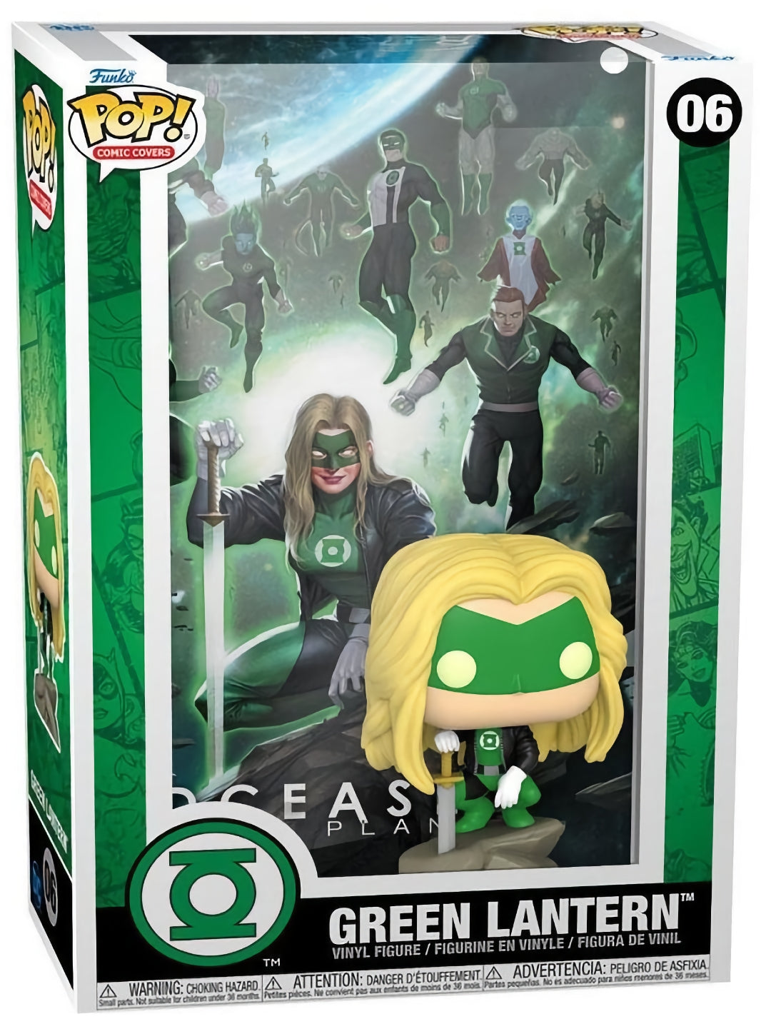 Funko Pop! Comic Covers 06 - DCeased Planet - Green Lantern (2022)