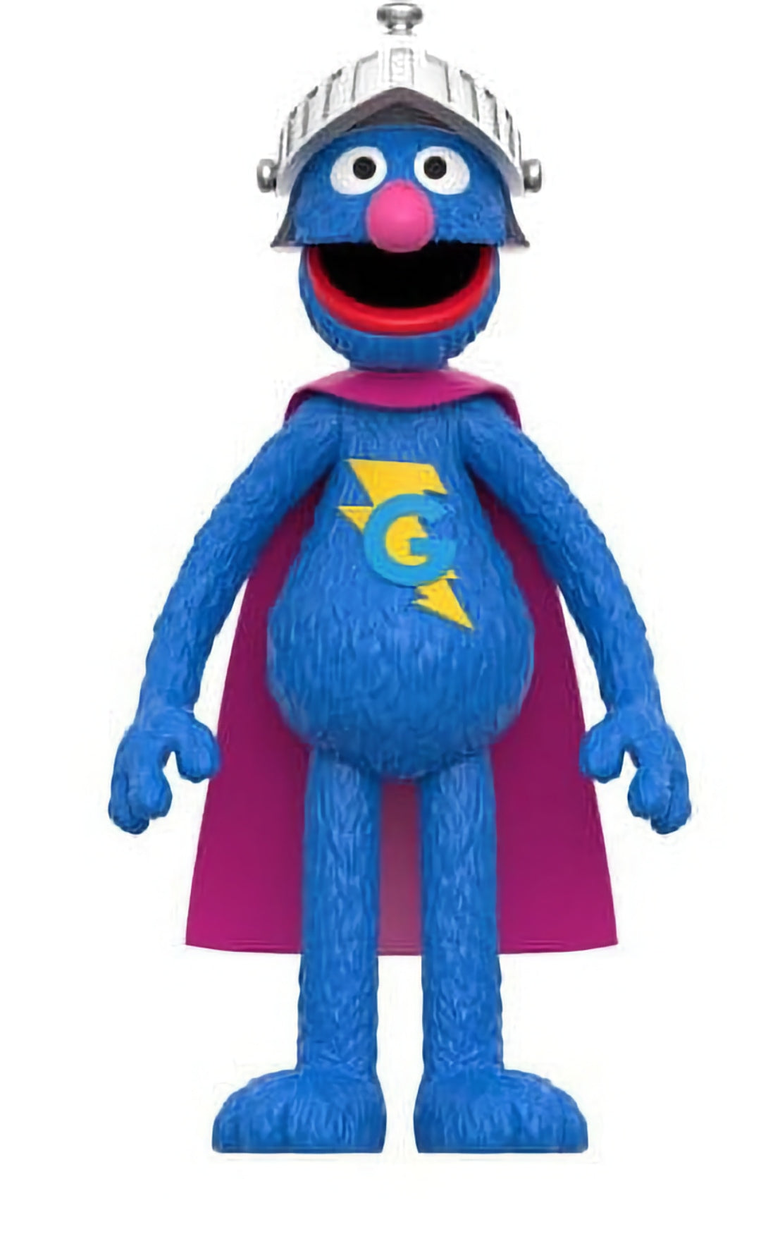 Super 7 - ReAction Figuur - Sesame Street (Wave 03) - Super Grover (10cm)