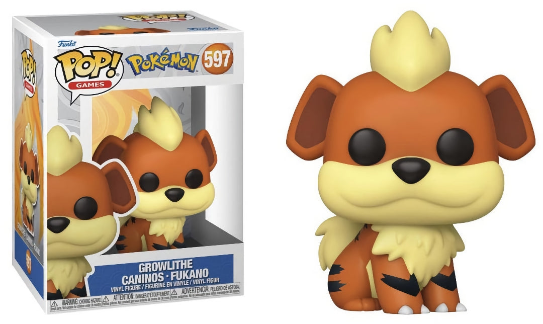 Funko Pop! Games 597 - Pokemon - Growlithe (2020)