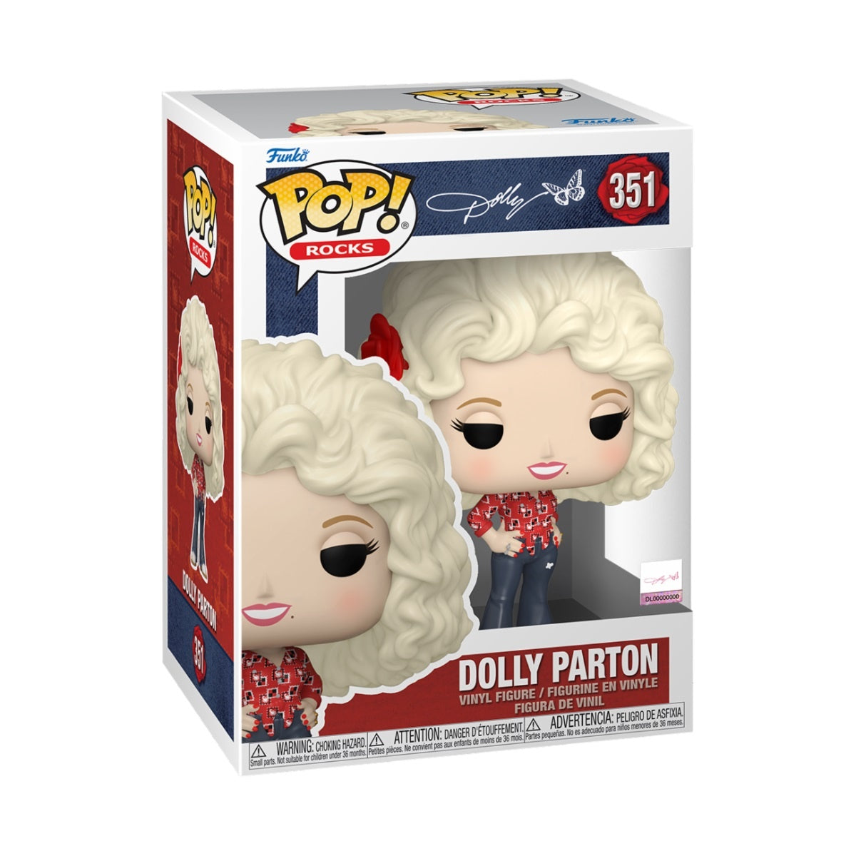 Funko Pop! Rocks 351 - Dolly Parton - Dolly Parton (2023)