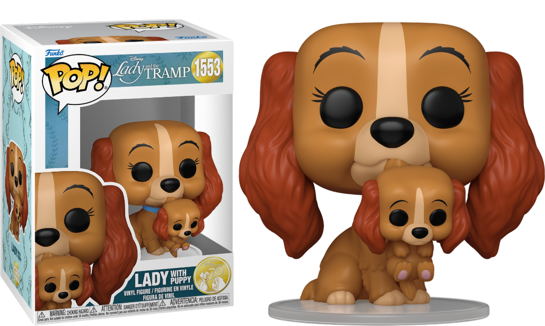 Funko Pop! Disney 1553 - Lady And The Tramp - Lady with Puppy (2025)