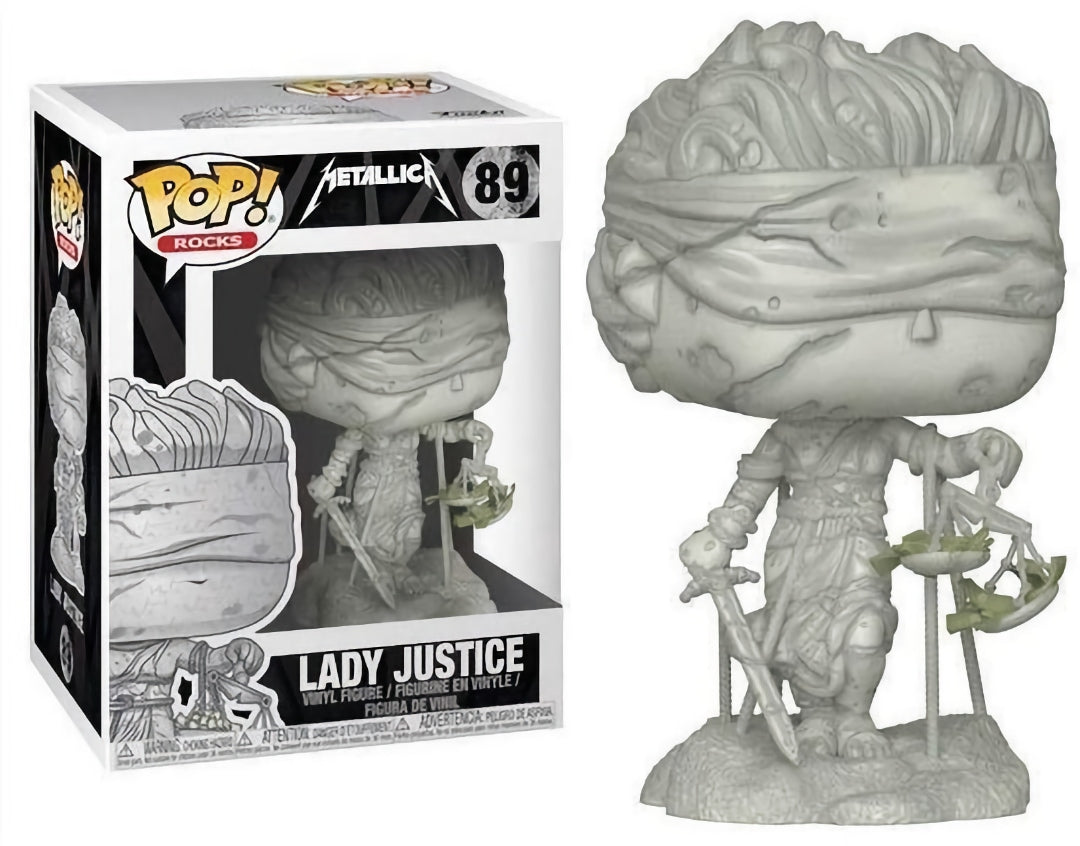 Funko Pop Rocks 089 Metallica Lady Justice 2018 SVV