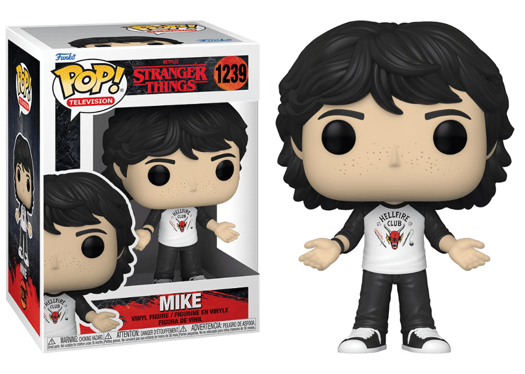 Funko Pop! Television: 1239 - Stranger Things - Mike (2022)