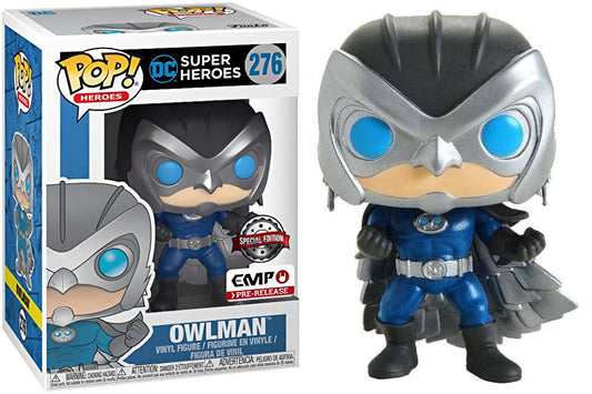 Funko Pop! Heroes 276 - DC Super Heroes - Owlman (2019) VAULTED Special Edition