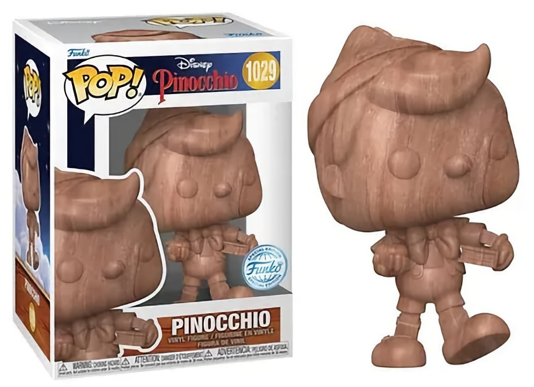 Funko Pop! Disney 1026 - Pinocchio - Pinocchio (Wooden) (2021) Special Edition