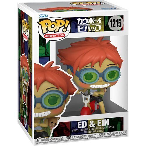Funko Pop! Animation: 1215 - Cowboy Bebop - Ed & Ein (2022) VAULTED