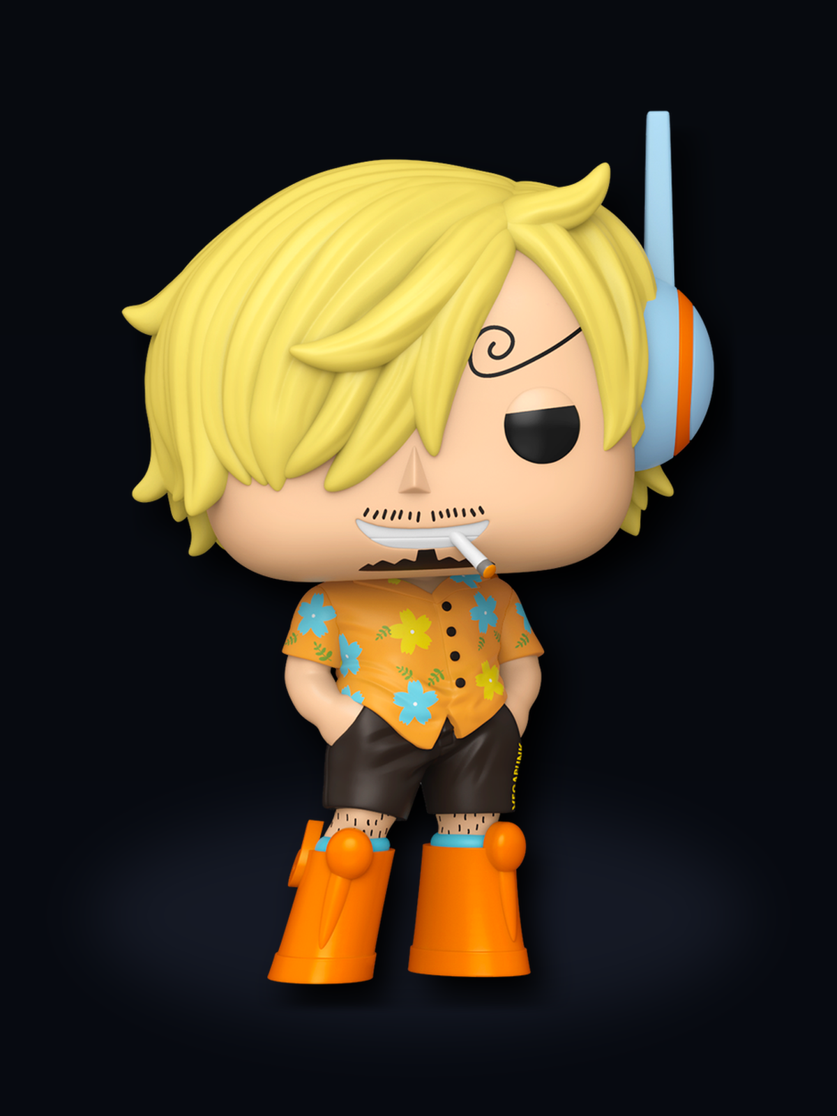 Funko POP! Animation 2167 One Piece Sanji Egghead Arc figure dark 3:4 product photo