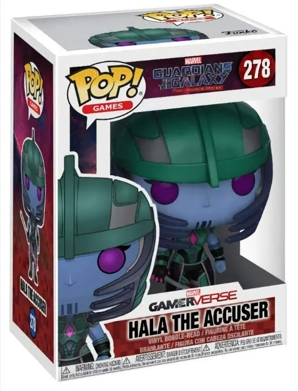 Funko Pop! Games 278 - Guardians of the Galaxy - Hala The Accuser (2017) VAULTED