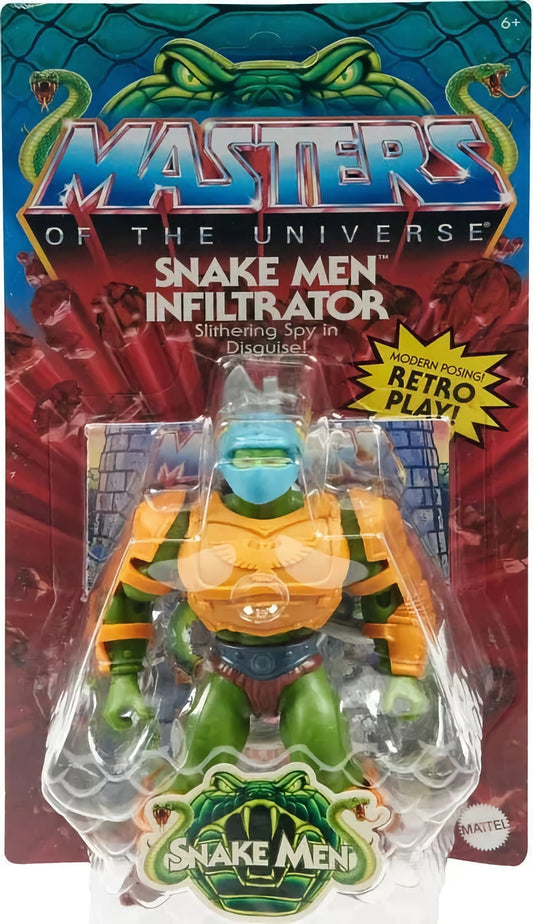 Mattel - Masters Of The Universe Origins - (Wave: 14 - 2023) Snake Men Infiltrator