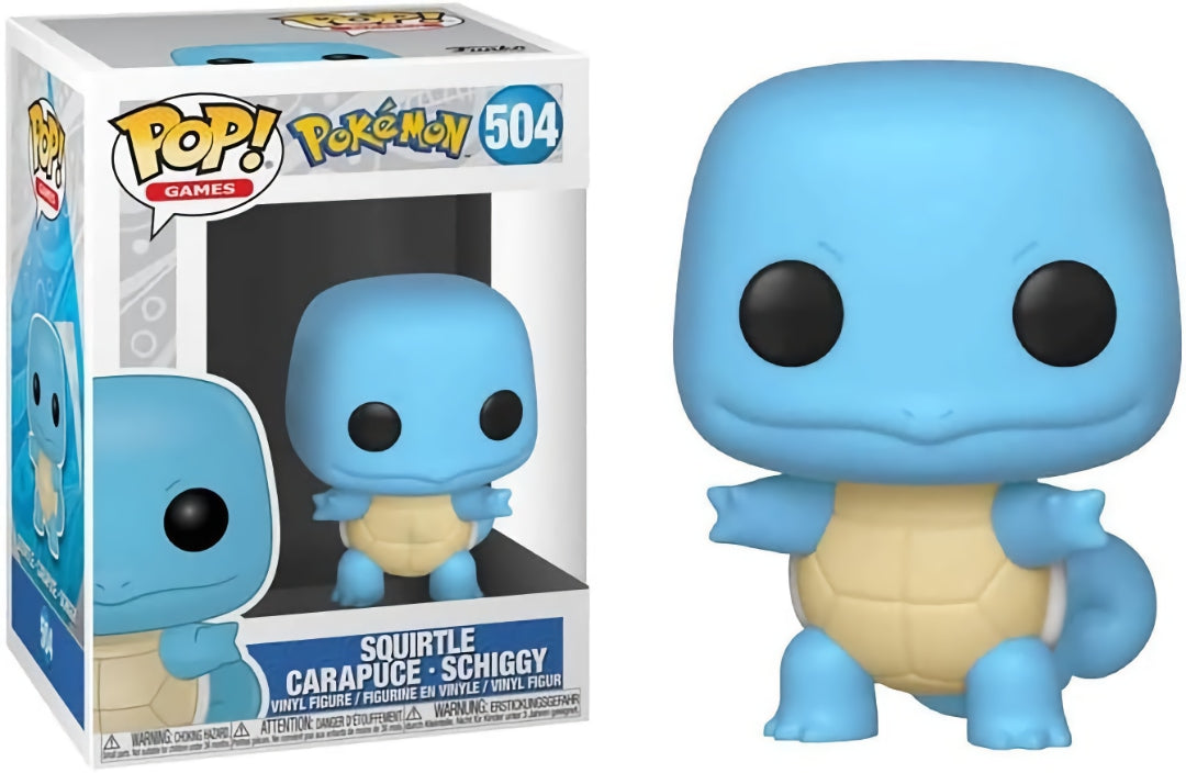 Funko Pop! Games 504 - Pokemon - Squirtle (2021)