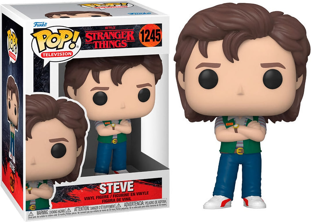 Funko Pop! Television: 1245 - Stranger Things - Steve (2022)