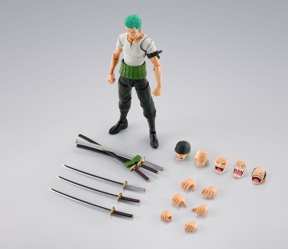 S.H. Figuarts - One Piece - Roronoa Zoro (Romance Dawn ver. 15 cm)