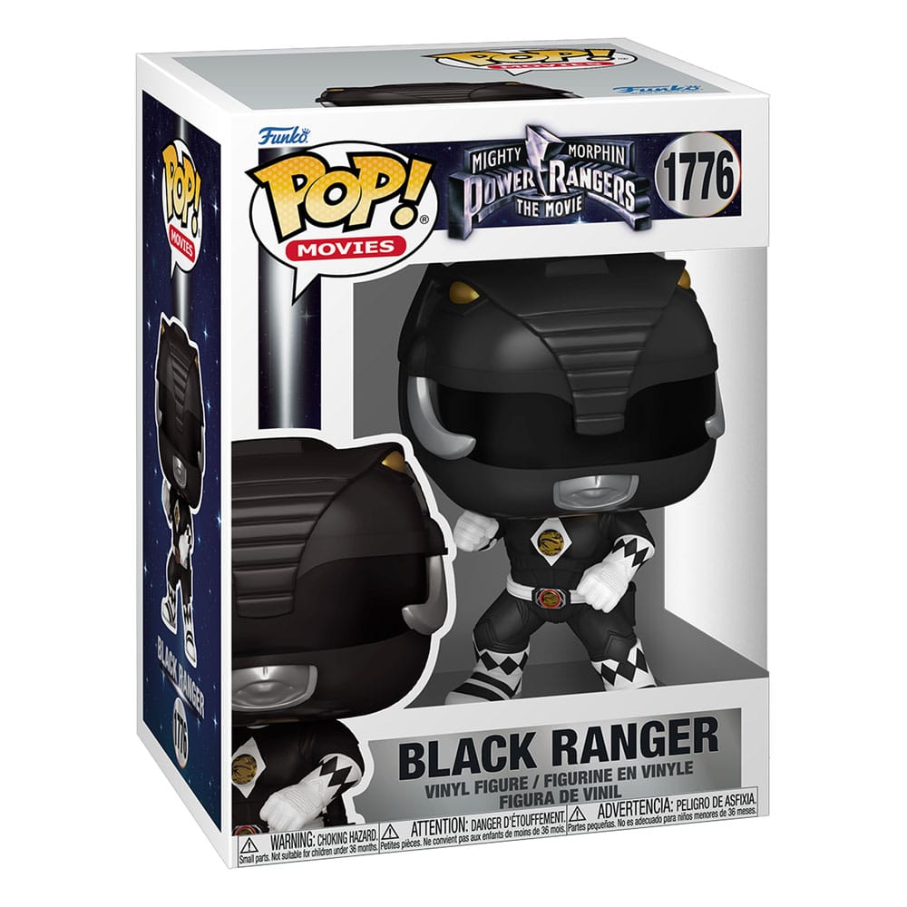 Funko Pop! Movies: 1776 - Mighty Morphin Power Rangers - Black Ranger (2025)