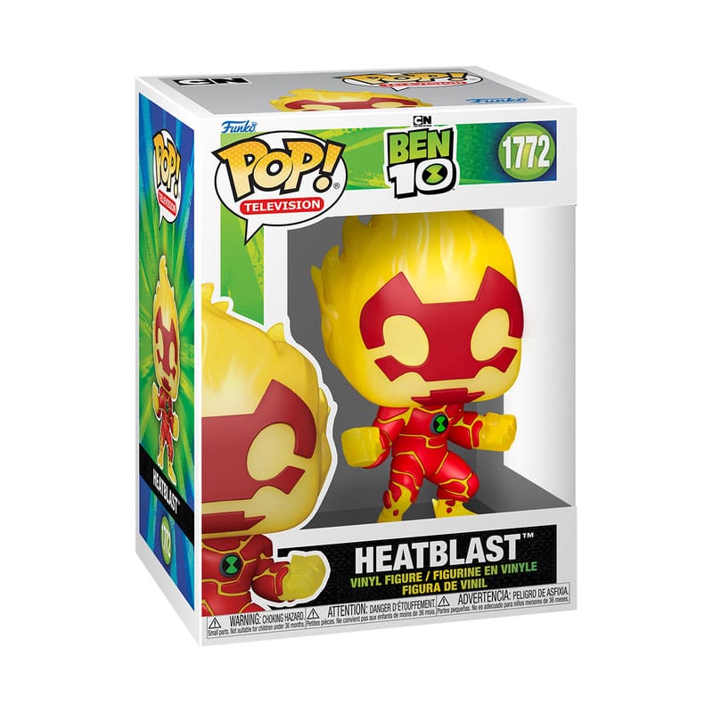 Funko - Ben 10 - POP! Television 1772 - Heatblast