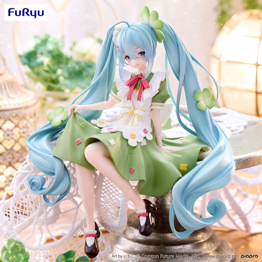 Furyu - Hatsune Miku - Noodle Stopper - Hatsune Miku (Flower Fairy Clover)