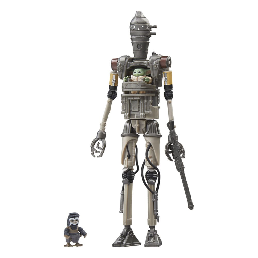 Hasbro - Star Wars VC385 - The Mandalorian - IG-12, Grogu & Anzellan (DeLuxe on Card)
