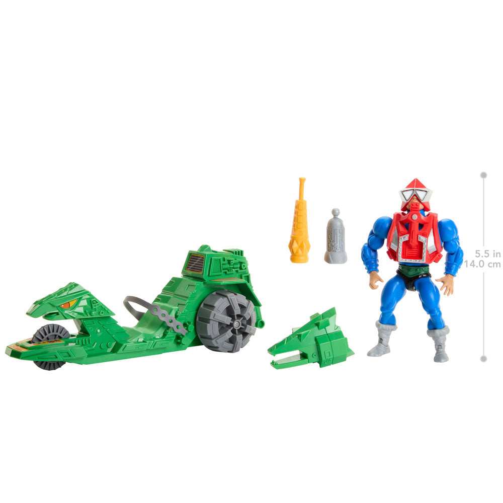 Mattel - Masters Of The Universe Origins Vehicle- Mekaneck & Ground Ripper (2022)