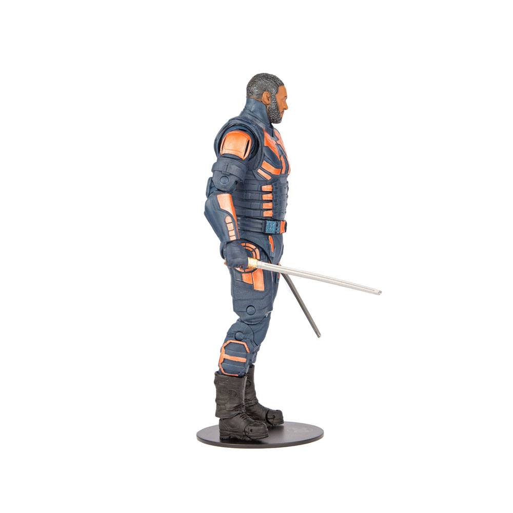 McFarlane Toys - DC Multiverse - Bloodsport (Unmasked) (18cm) + (Build an Action figure - King Shark)