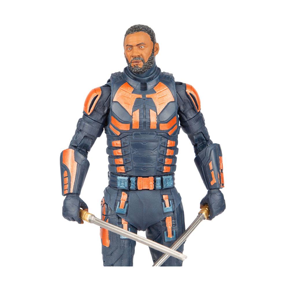 McFarlane Toys - DC Multiverse - Bloodsport (Unmasked) (18cm) + (Build an Action figure - King Shark)