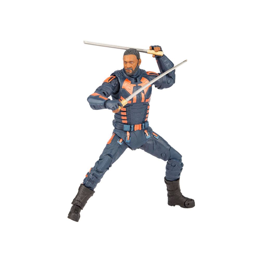 McFarlane Toys - DC Multiverse - Bloodsport (Unmasked) (18cm) + (Build an Action figure - King Shark)