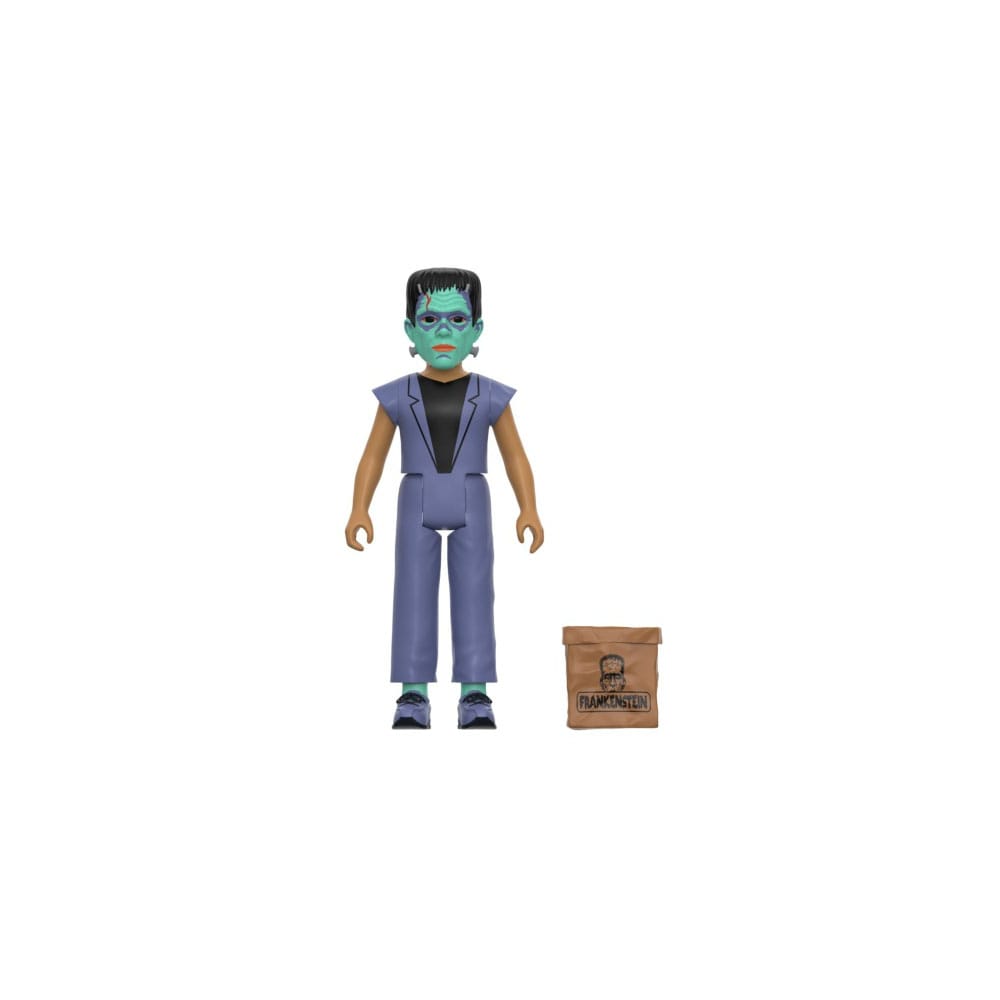 Super 7 - ReAction Figuur - Universal Monsters Halloween Kids - Frankenstein (Nieuw op Kaart)