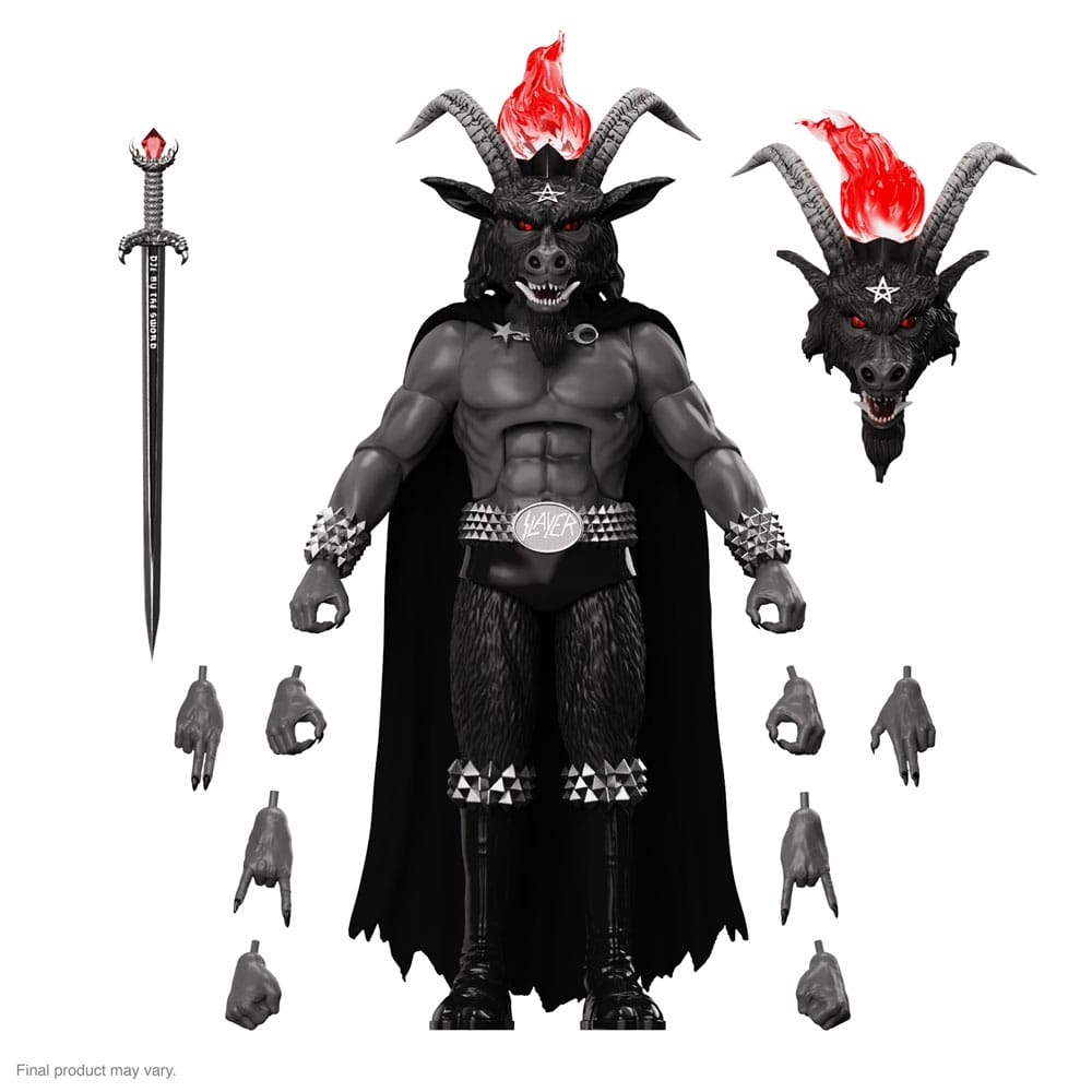 Super 7 - Ultimates! - Slayer - Minotaur "Black Magic" Actiefiguur (18 cm / 7") - In Doos
